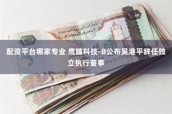 配资平台哪家专业 鹰瞳科技-B公布吴港平辞任独立执行董事